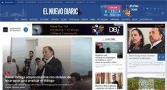 Desktop Screenshot of elnuevodiario.com.ni