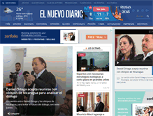 Tablet Screenshot of elnuevodiario.com.ni